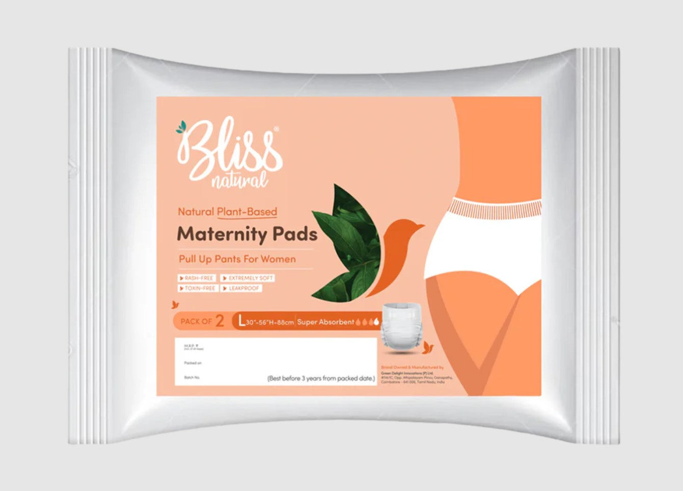 Soft Disposable Maternity Panties - Best For Heavy Flow and Postpartum Care