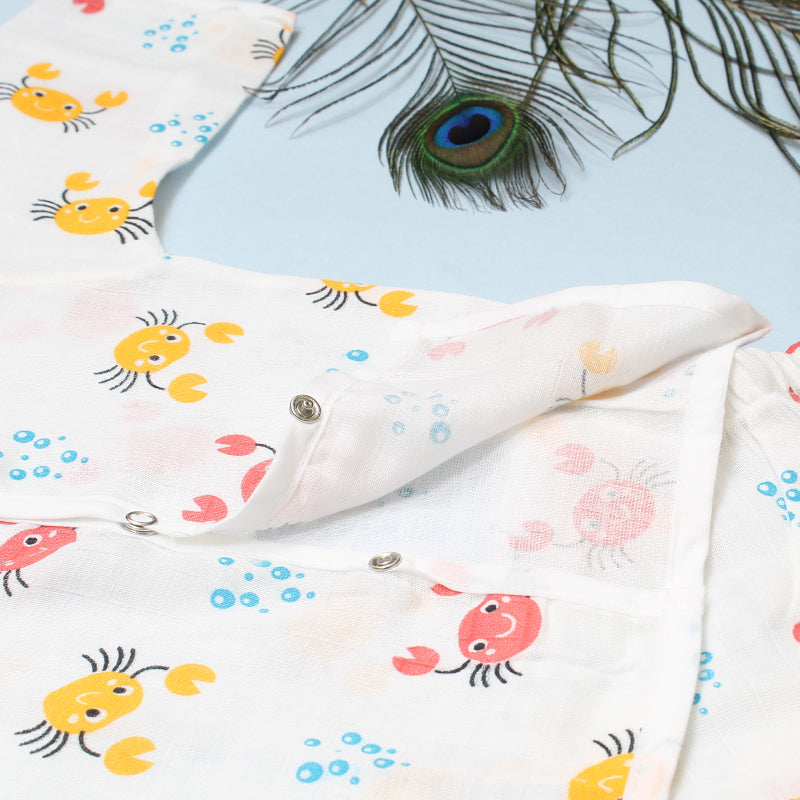 Muslin Night Suit Crab