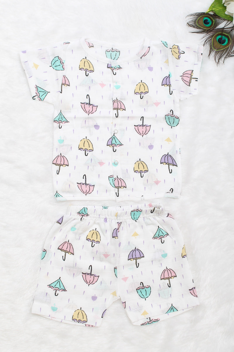 Muslin Co-ord Set Umbrella