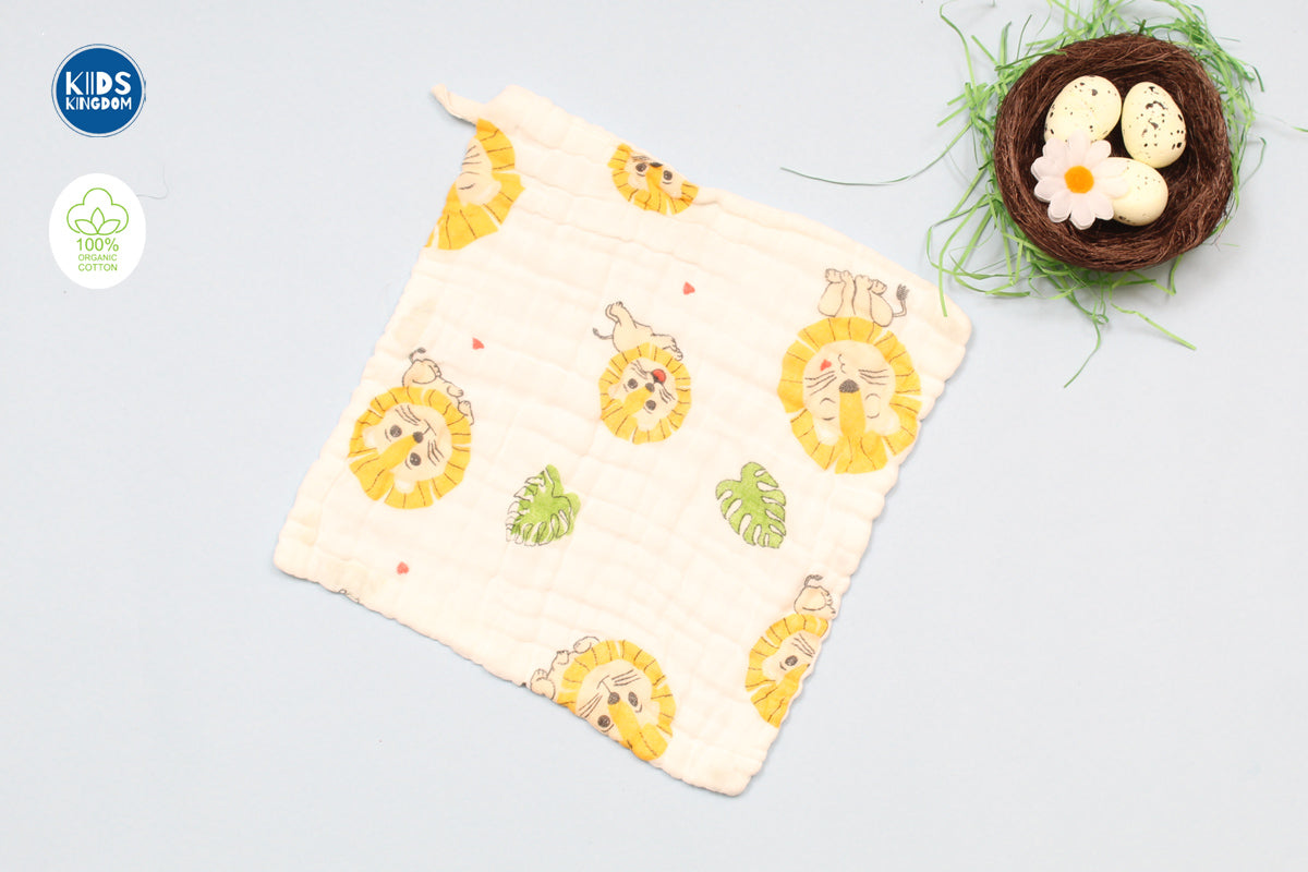 Muslin Crinkled Wash Cloth – Random designs