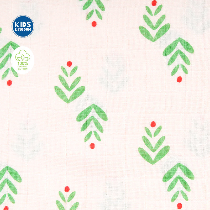 Muslin Knot Jabla Green Leaf
