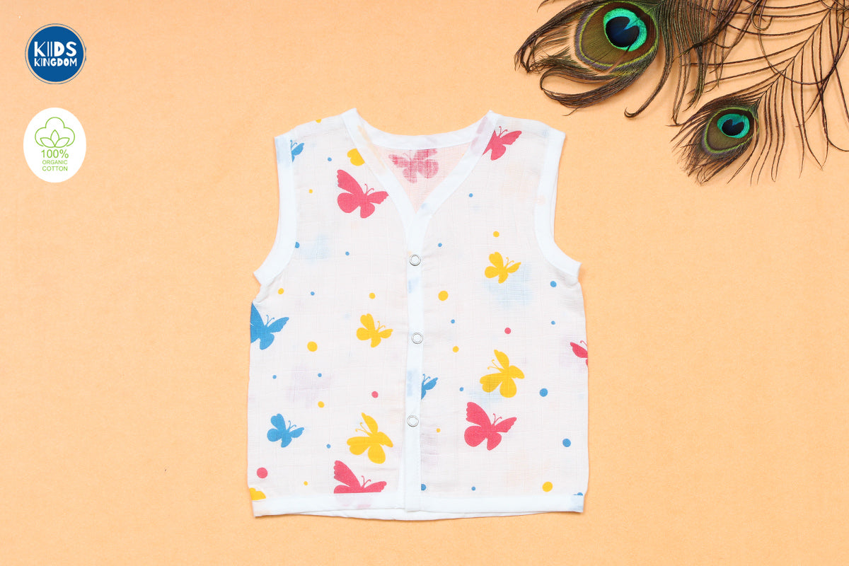 Muslin Jabla Butterfly
