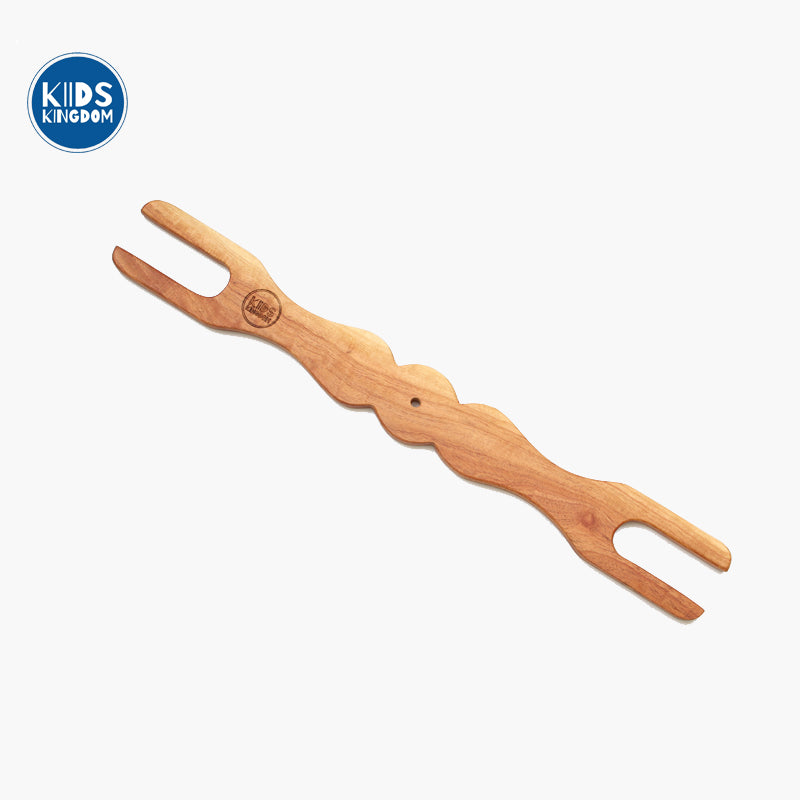 Neem Wood Cradle Separator Stick for Thottil – Handcrafted & Baby-Safe