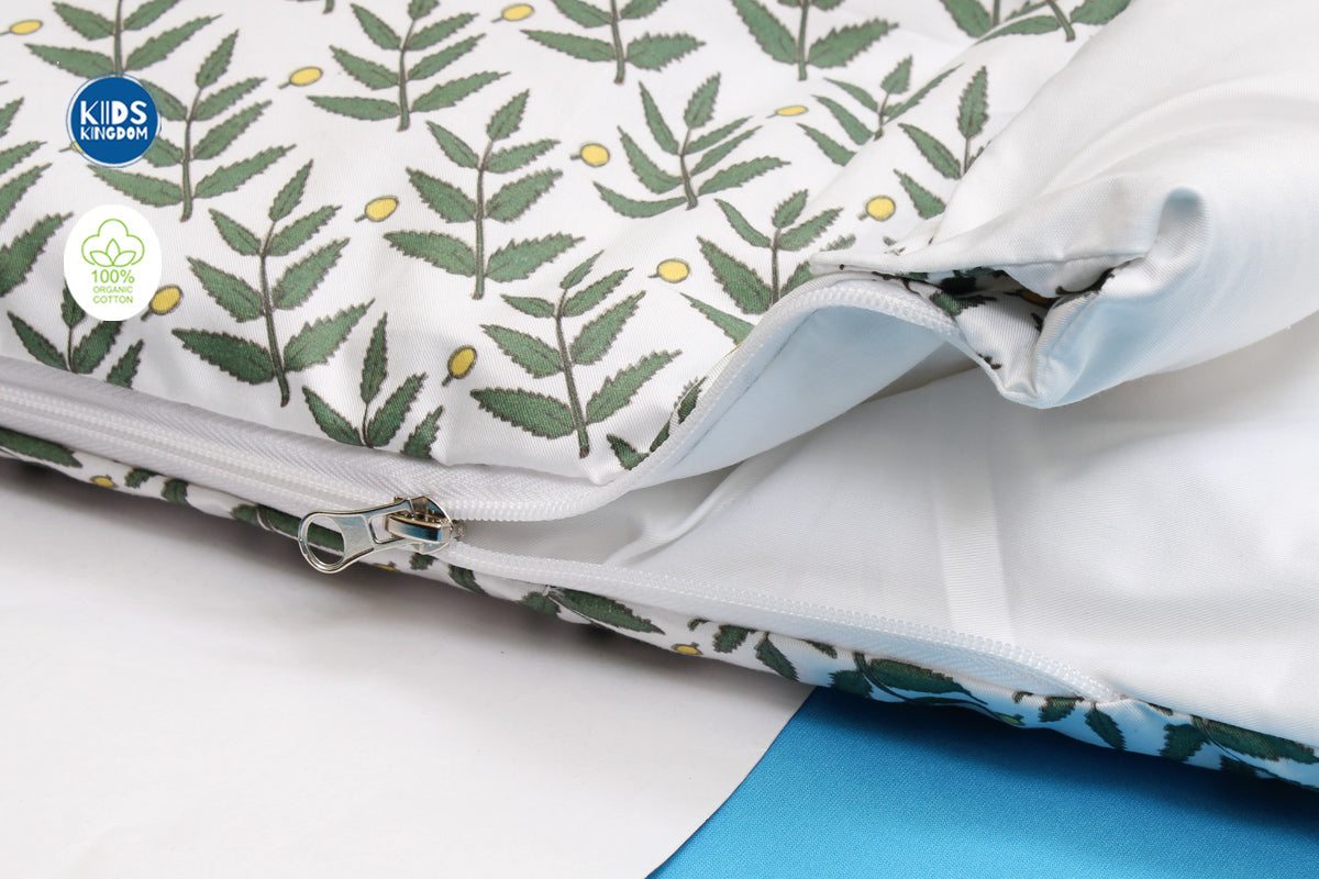 Baby Carry Bed | Green Leaves 1