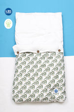 Baby Carry Bed | Green Leaves 2