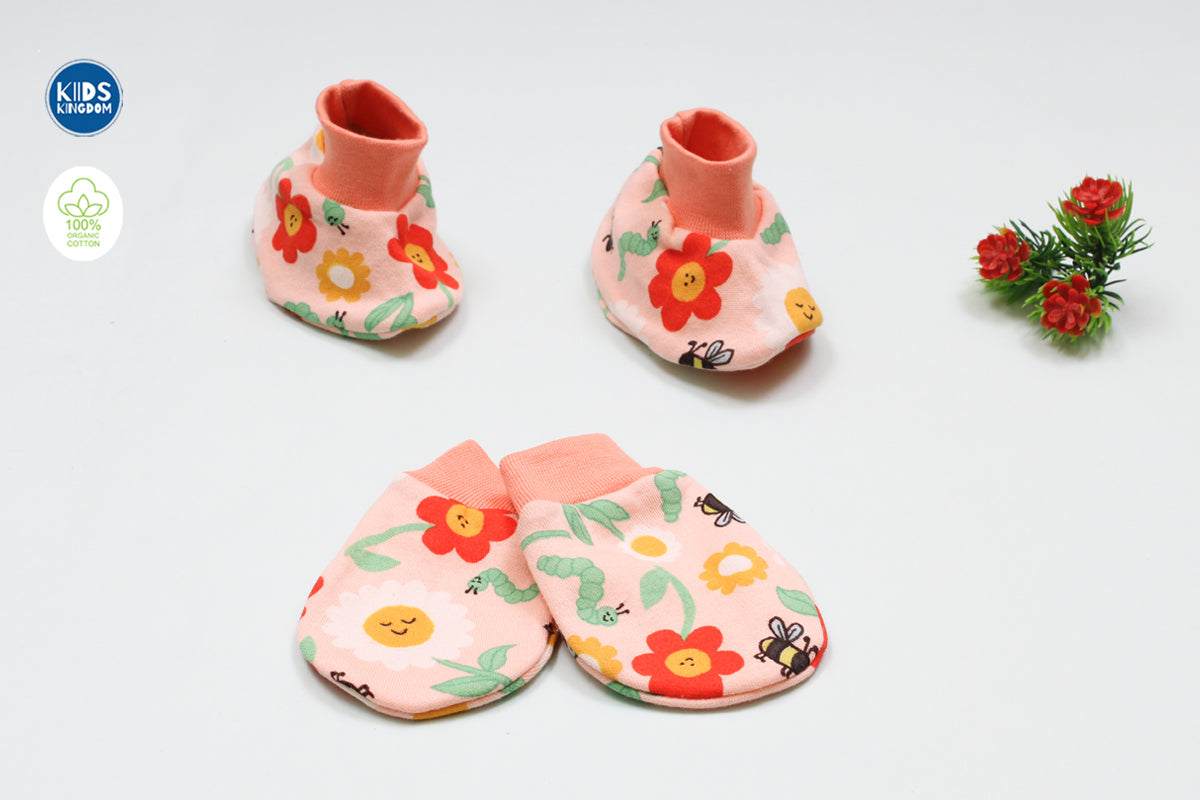 Baby Mitten Booties Bloom Bug