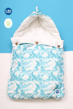 Baby Nest | Blue Feathers