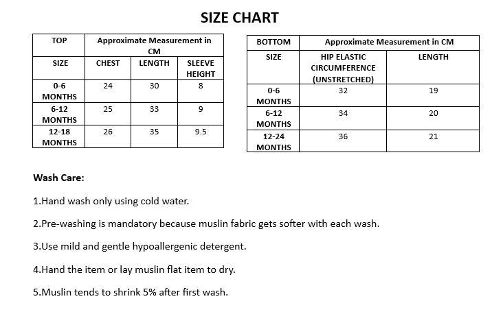 Cotton Co-ord Set Rabbit