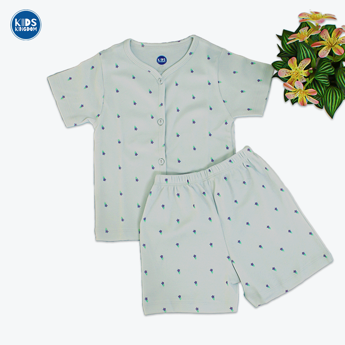 Cotton Co-ord Set Flowers