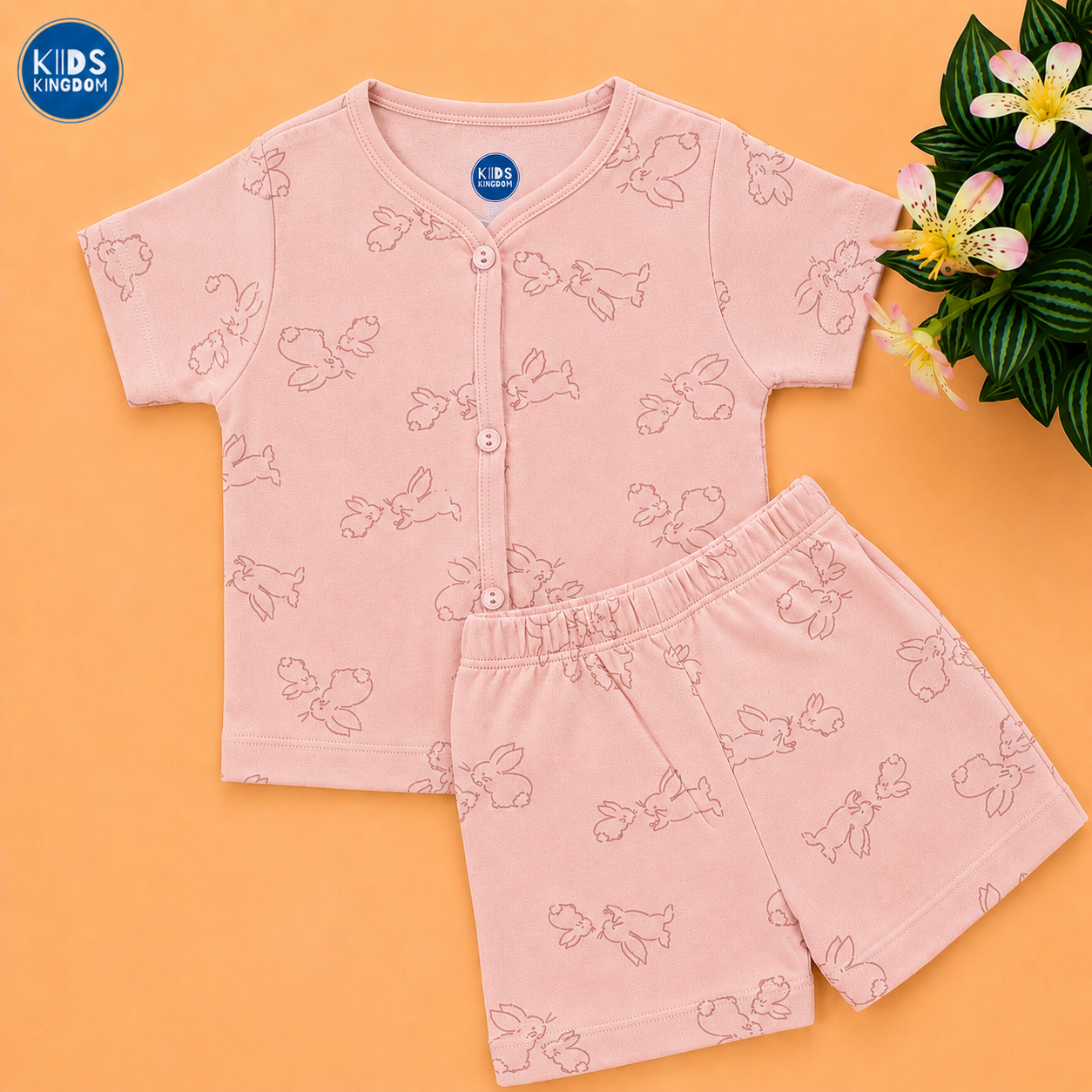 Cotton Co-ord Set Rabbit