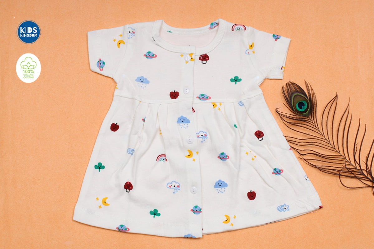 Cotton Frock Cloudy