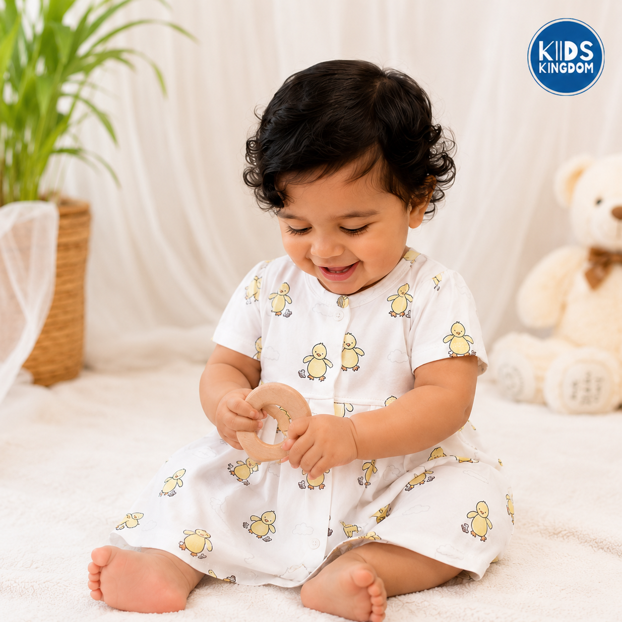 Cotton Frock Ducky Days