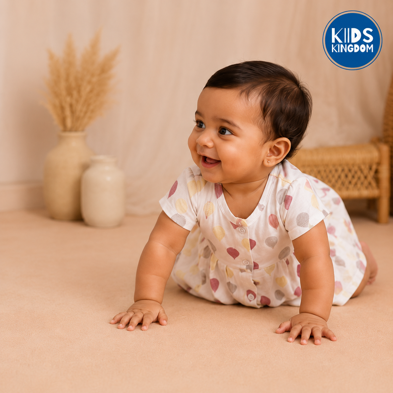 Cotton Frock Pebble