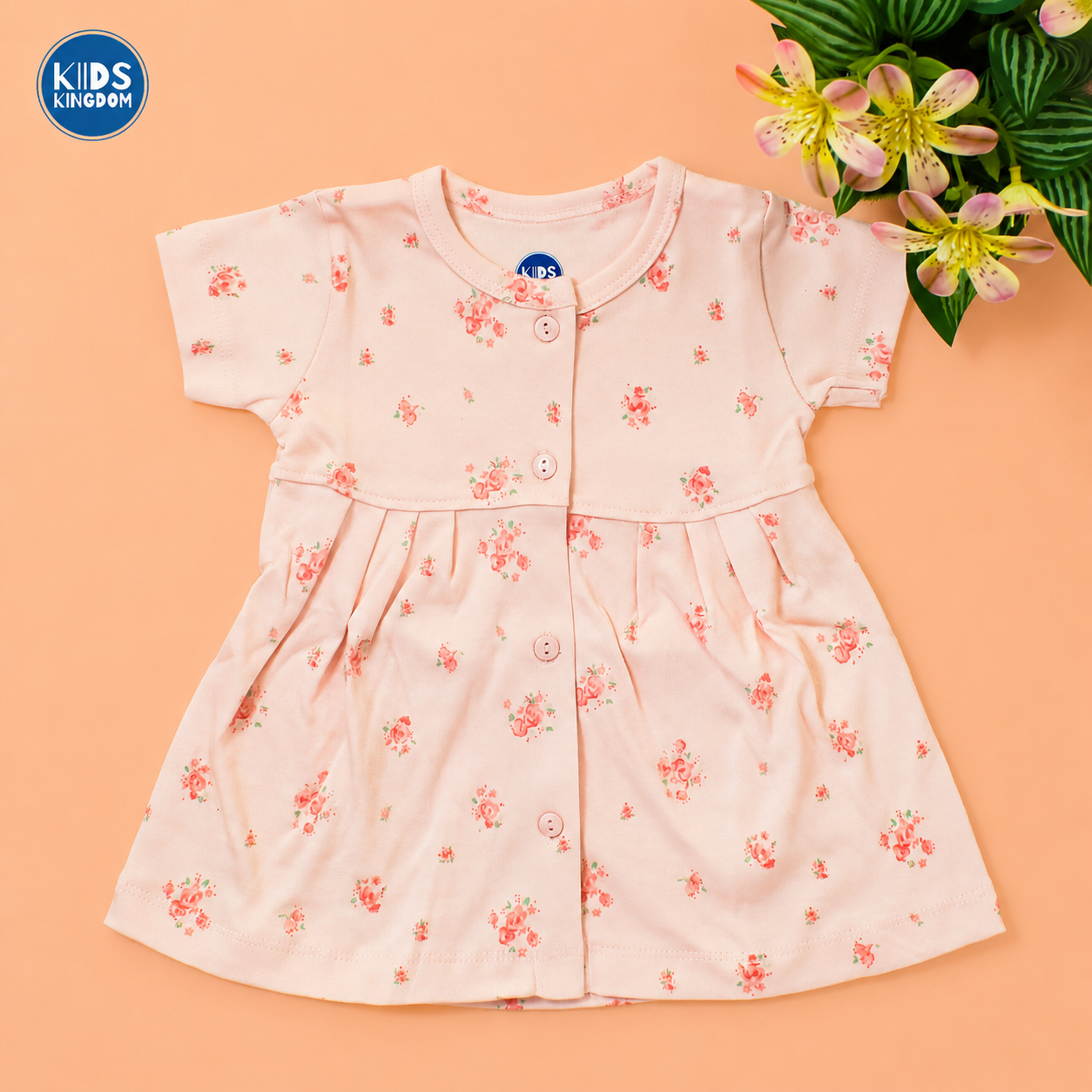 Cotton Frock Rosette