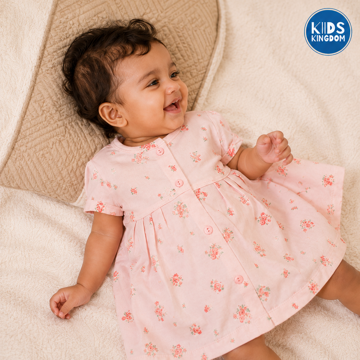 Cotton Frock Rosette