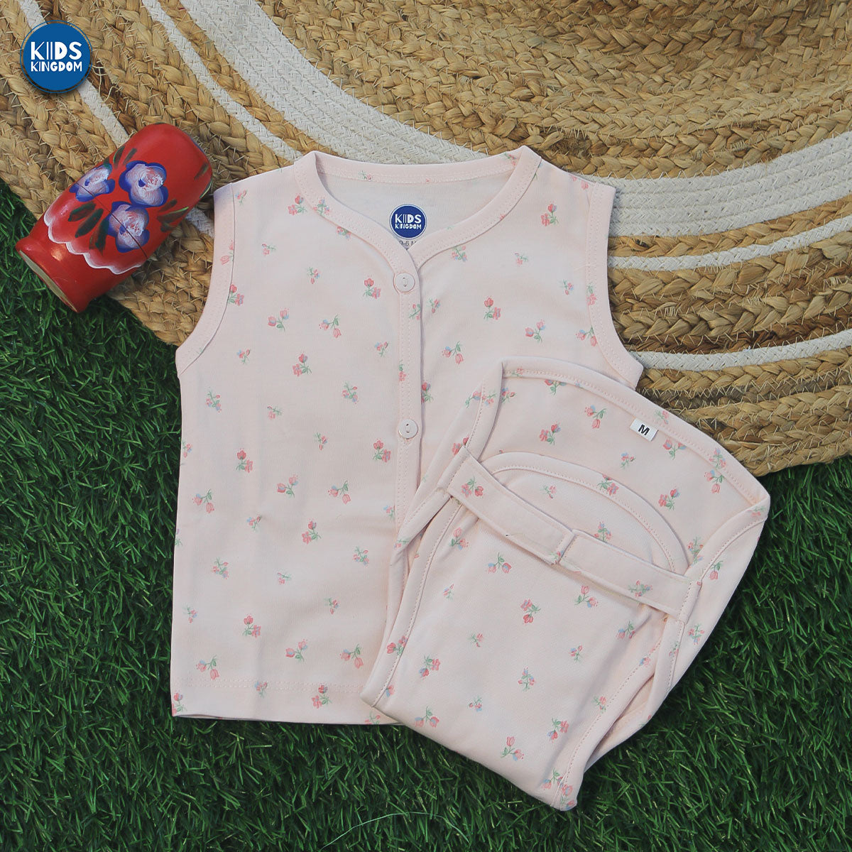Cotton Jabla With Matching Nappie Bloom