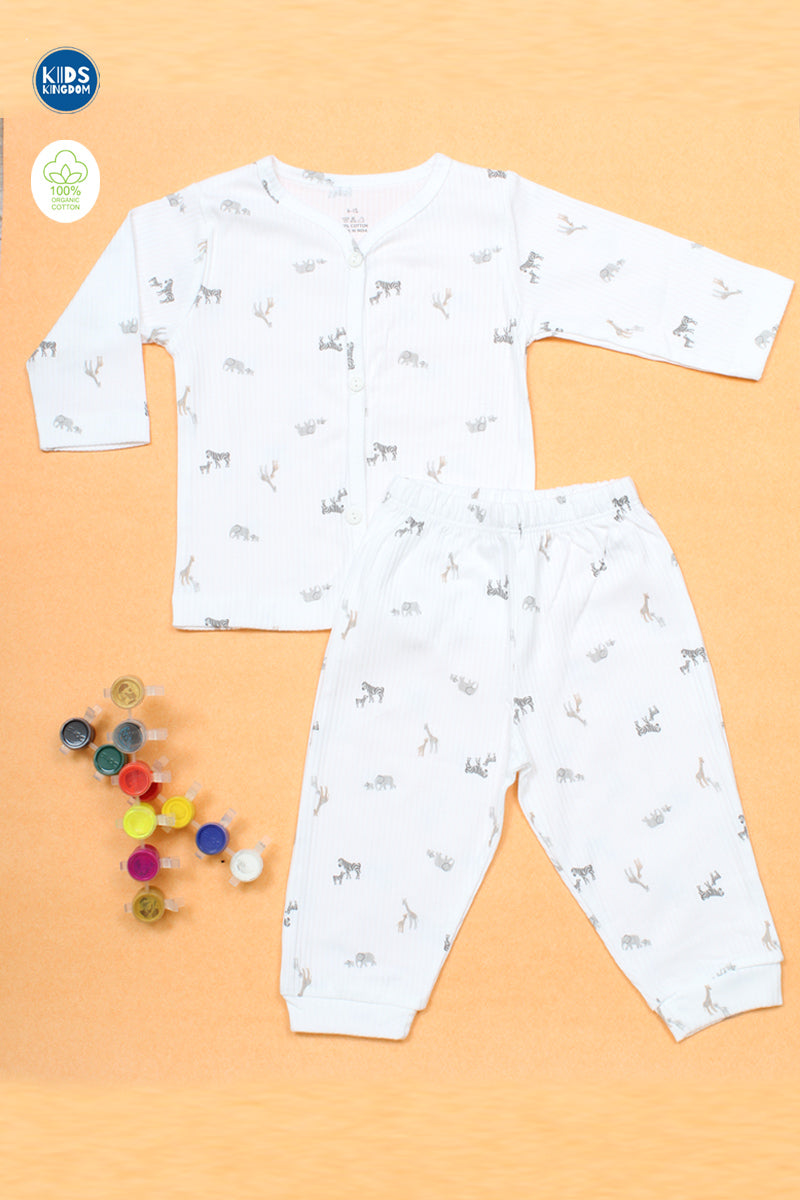 Cotton Night Suit Animals