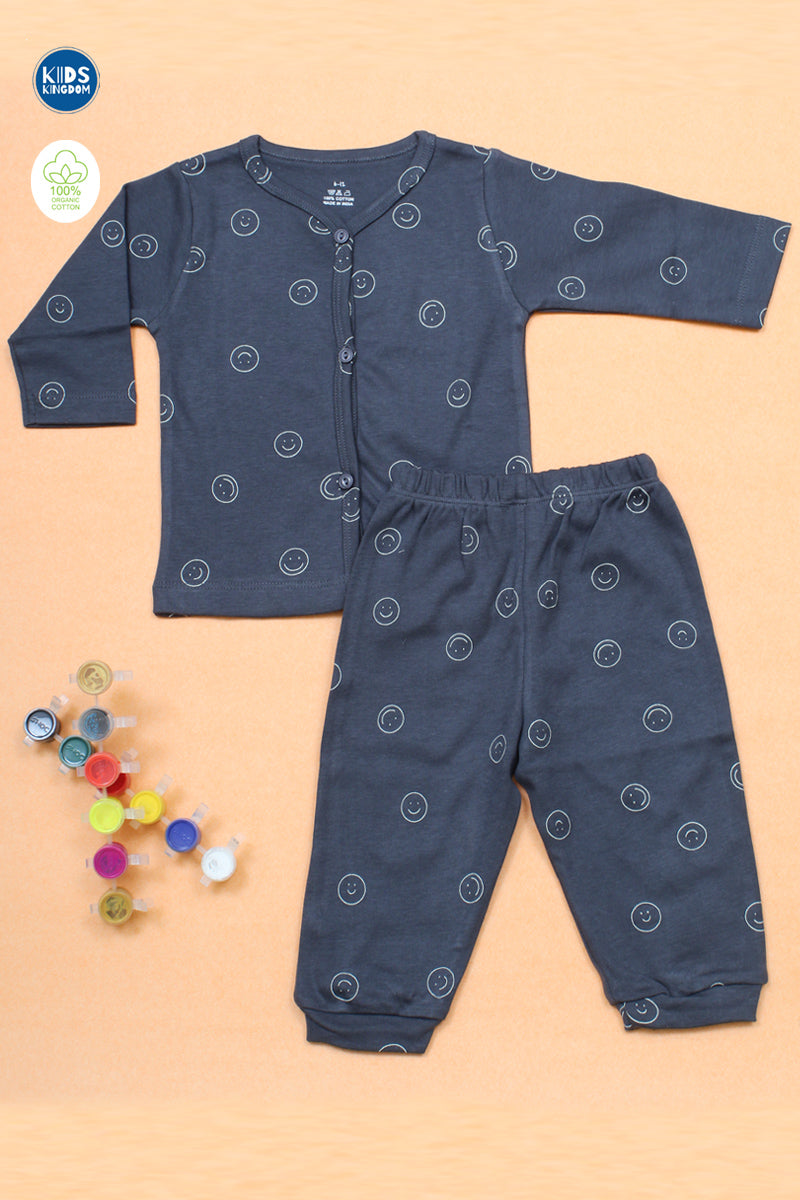 Cotton Night Suit Smiley
