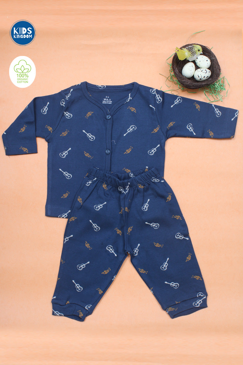 Cotton Night Suit Violin