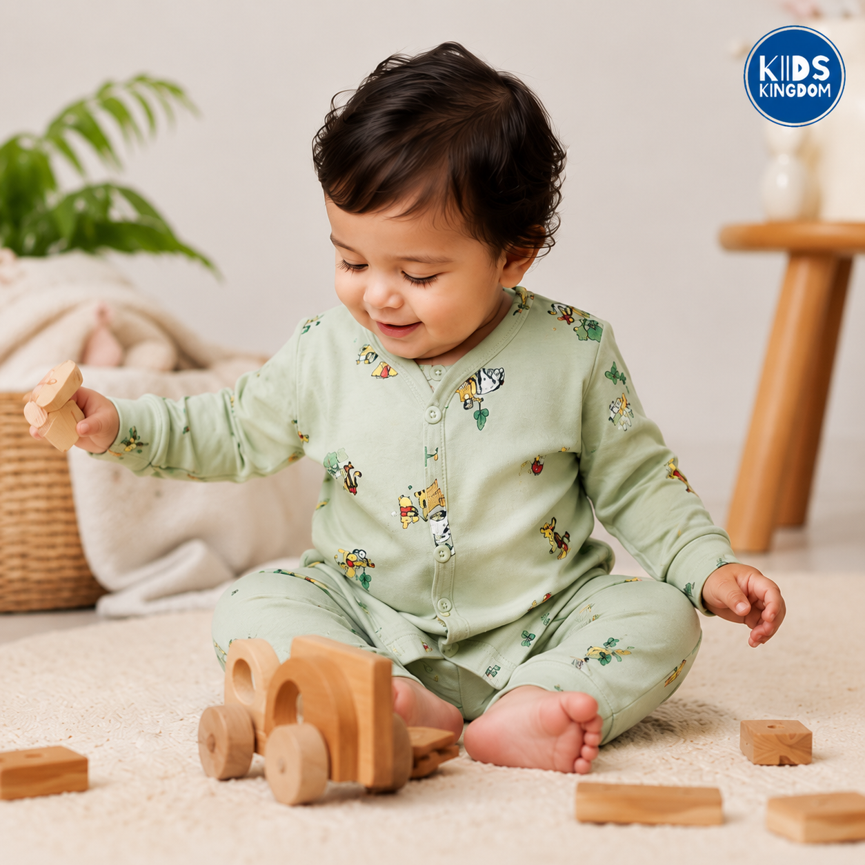 Cotton Night Suit Woodland