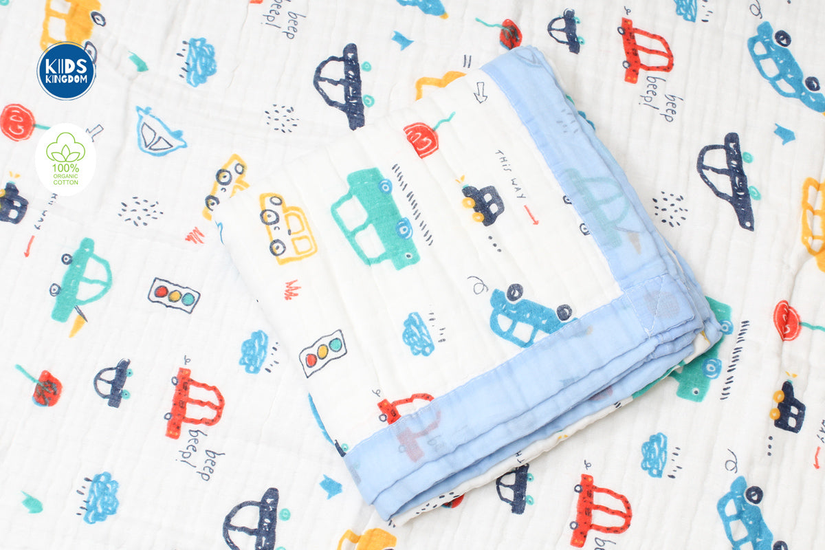 Crinkled Blanket Cars