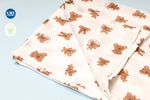 Crinkled Muslin Baby Towels | Teddy 1