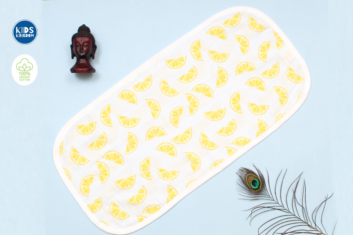 Crinkled Muslin Burp Lemonade
