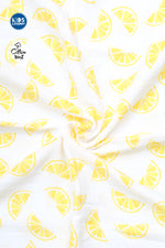 Crinkled Muslin Newborn Towel | Lemonade