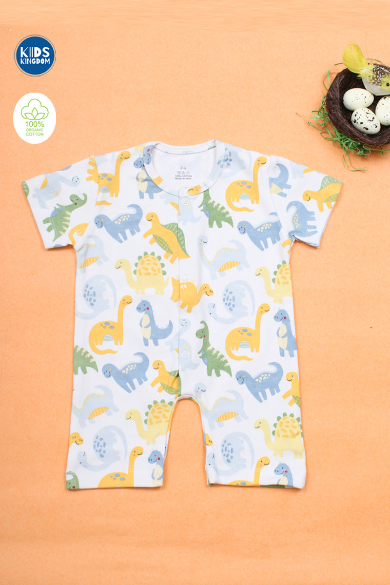 Half Romper Dino