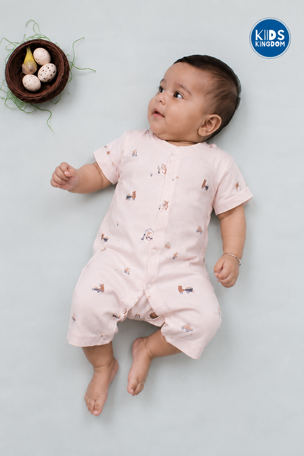 Half Romper Little Cart