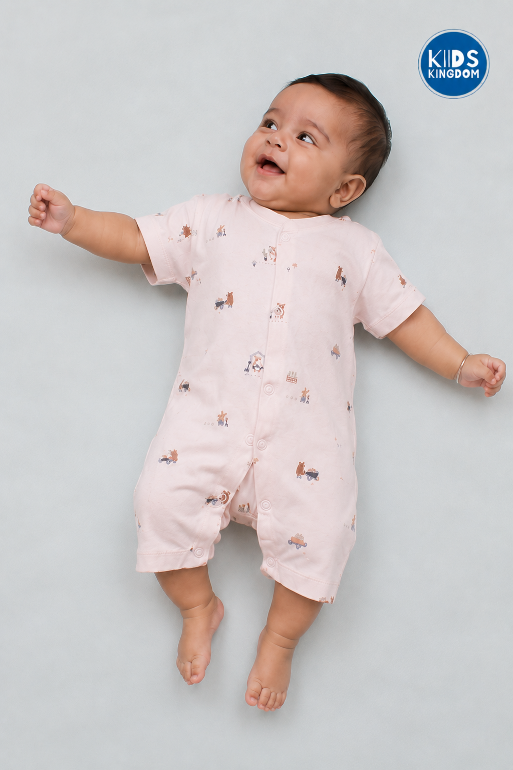 Half Romper Little Cart