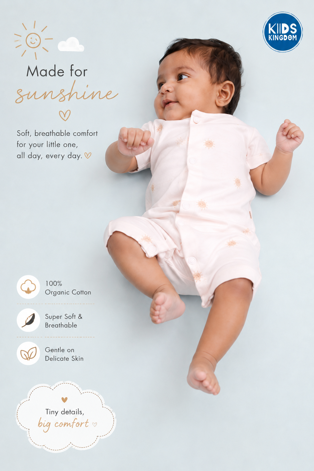 Half Romper Sunshine
