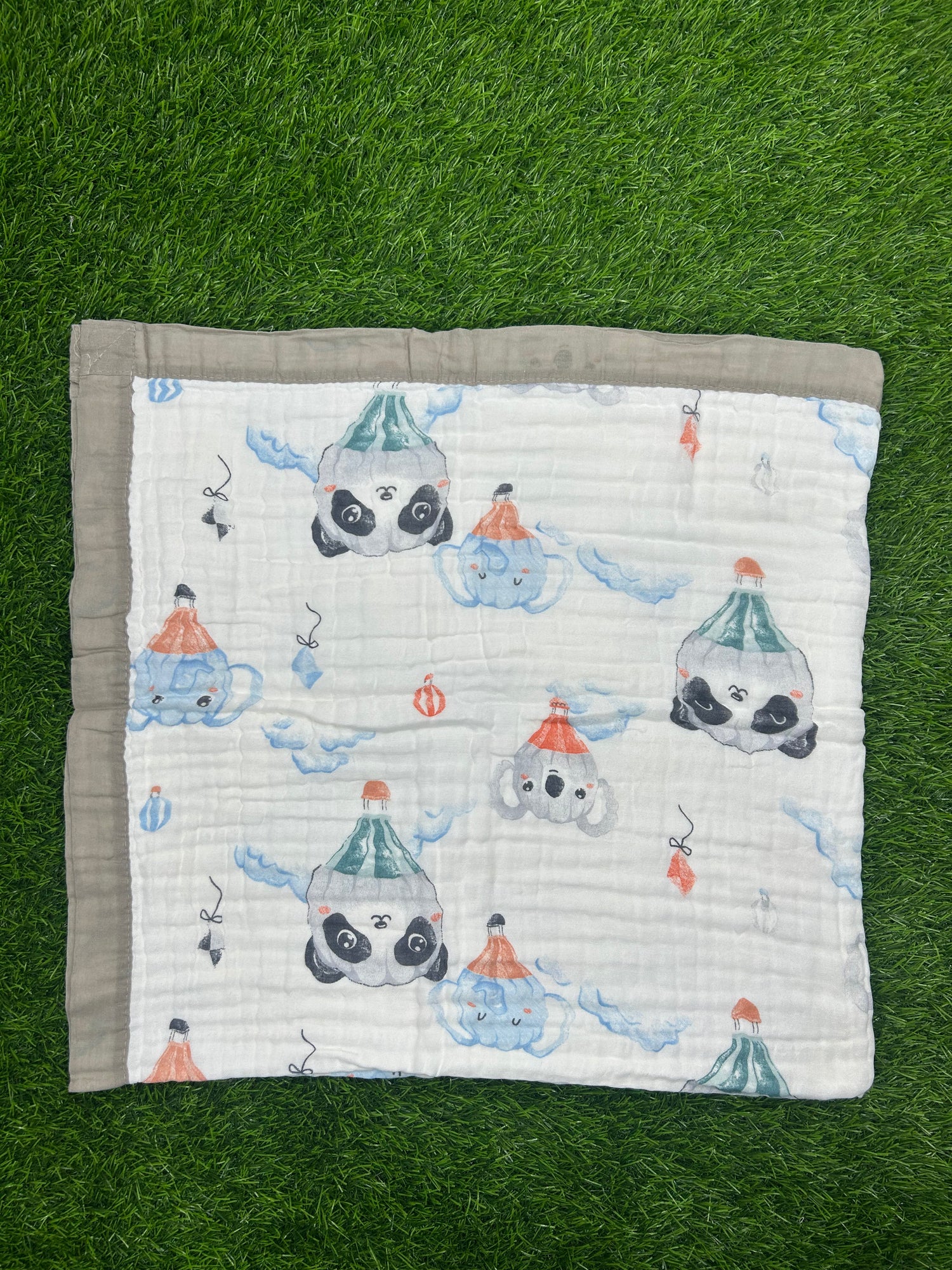 Crinkled Blanket Panda