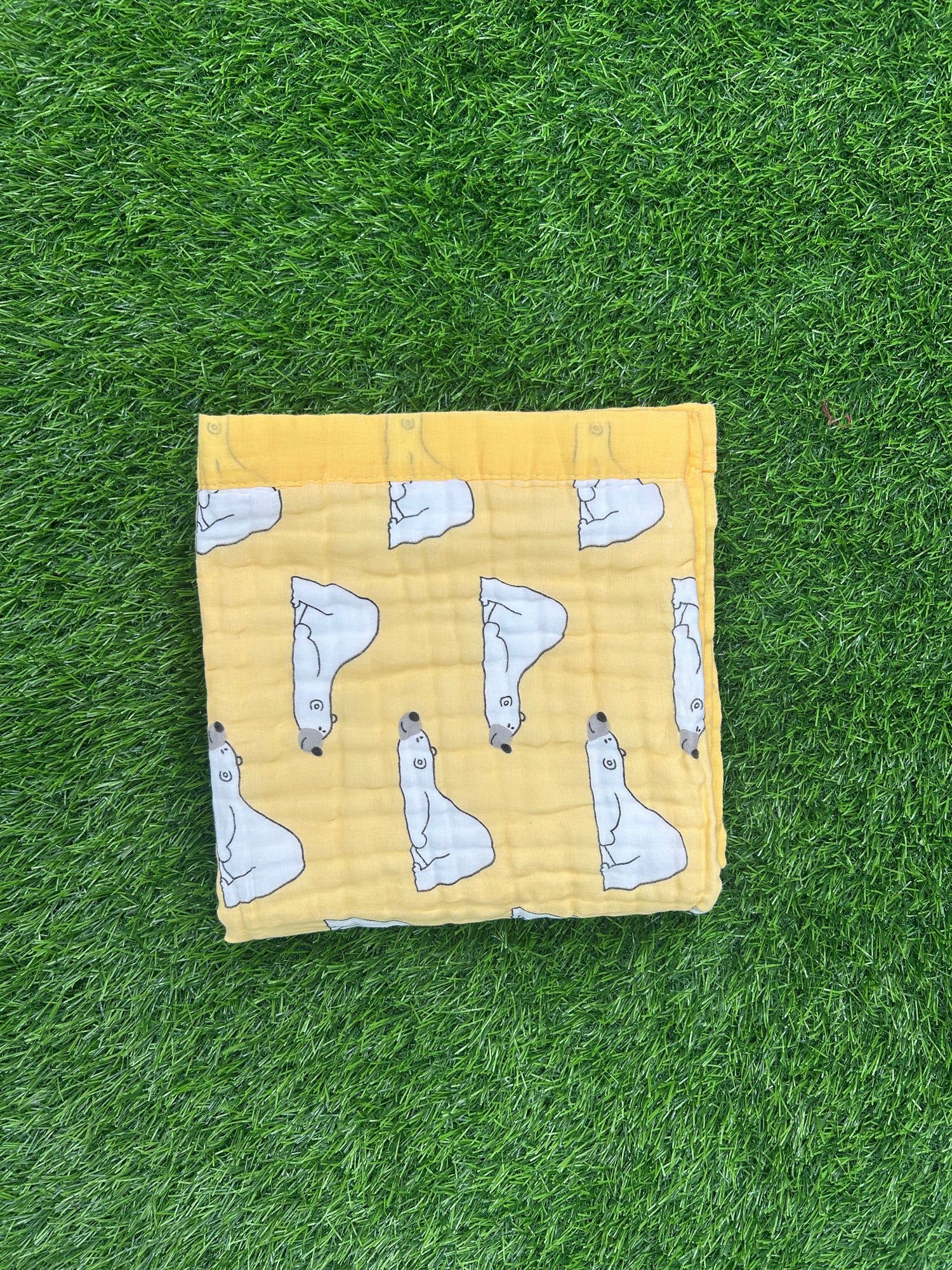 Crinkled Blanket Yellow