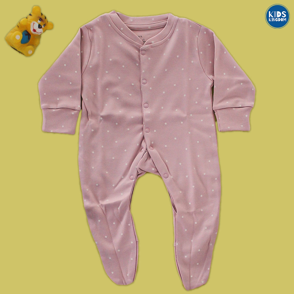 Jumpsuit or Full Romper Pink Dot