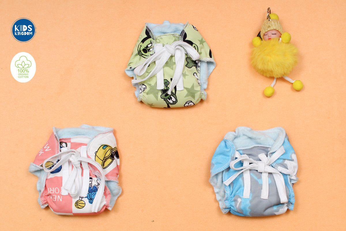 Langot for Newborn Pack of 3 Assorted Designs Combo