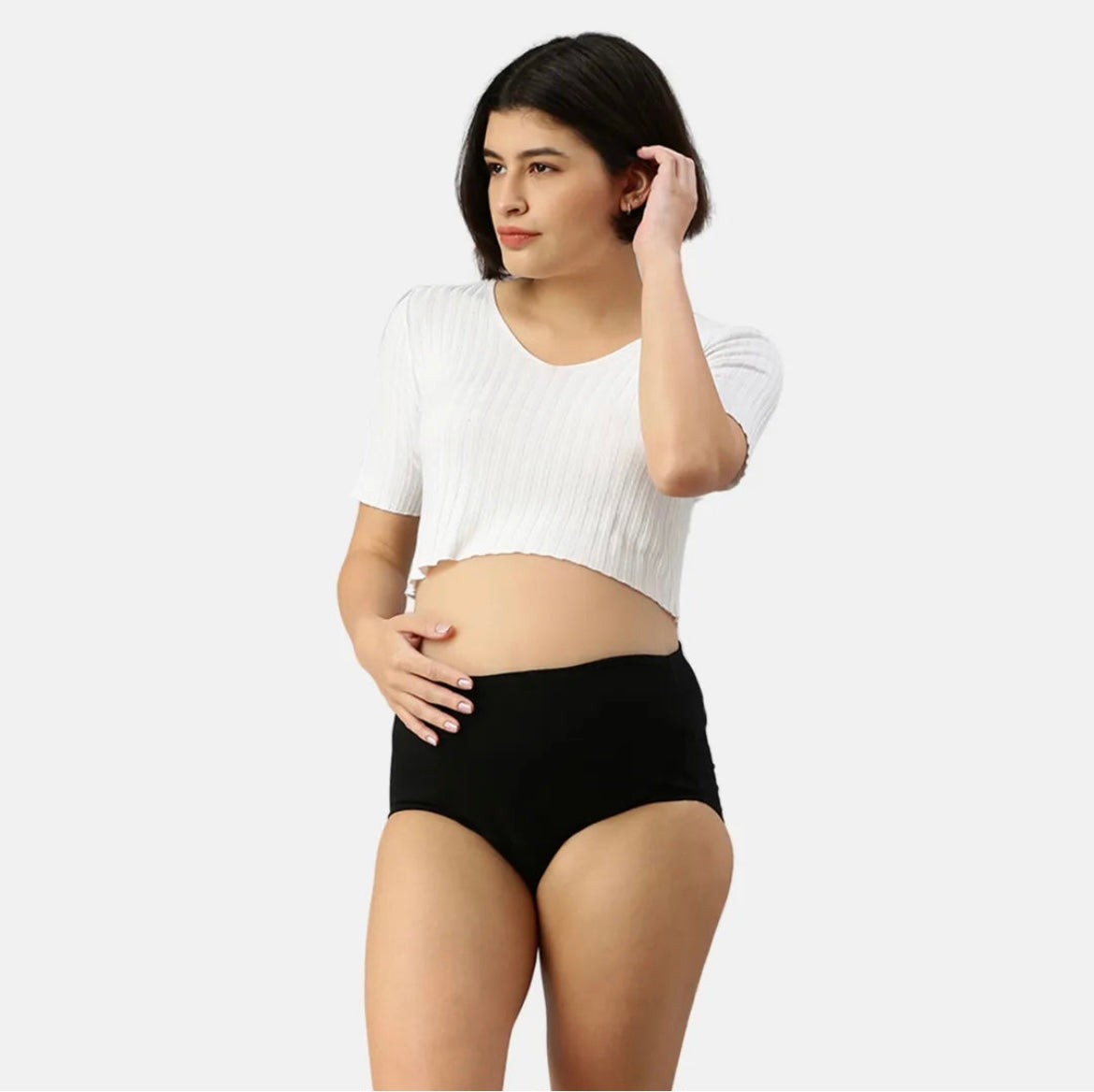 Maternity Hygiene Panty | Anti-Fungal | Quick-Drying - Black