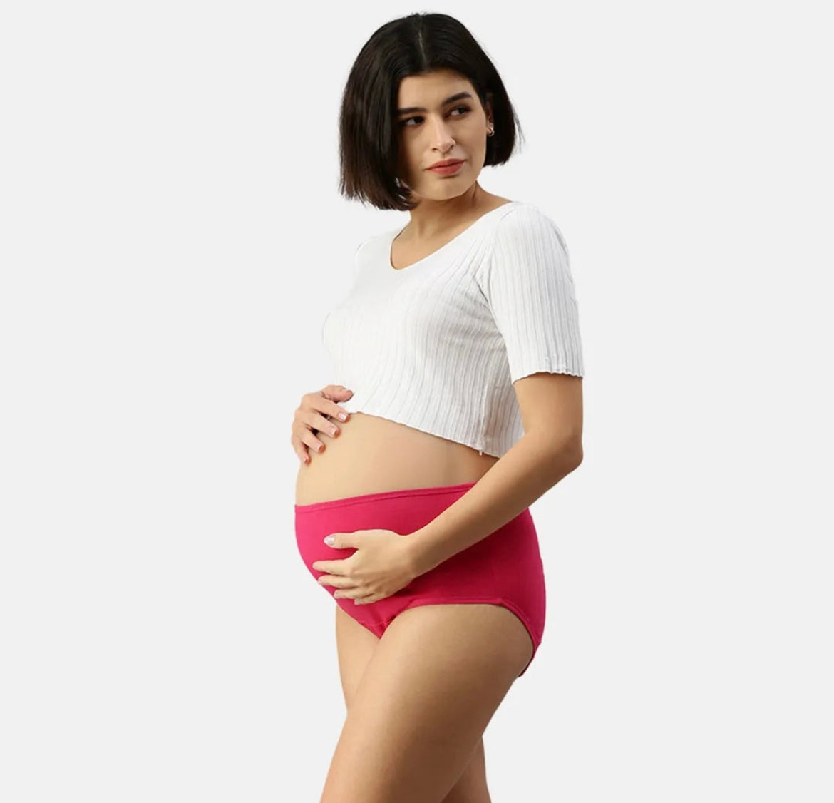 Maternity Hygiene Panty | Anti-Fungal | Quick-Drying - Dark Pink