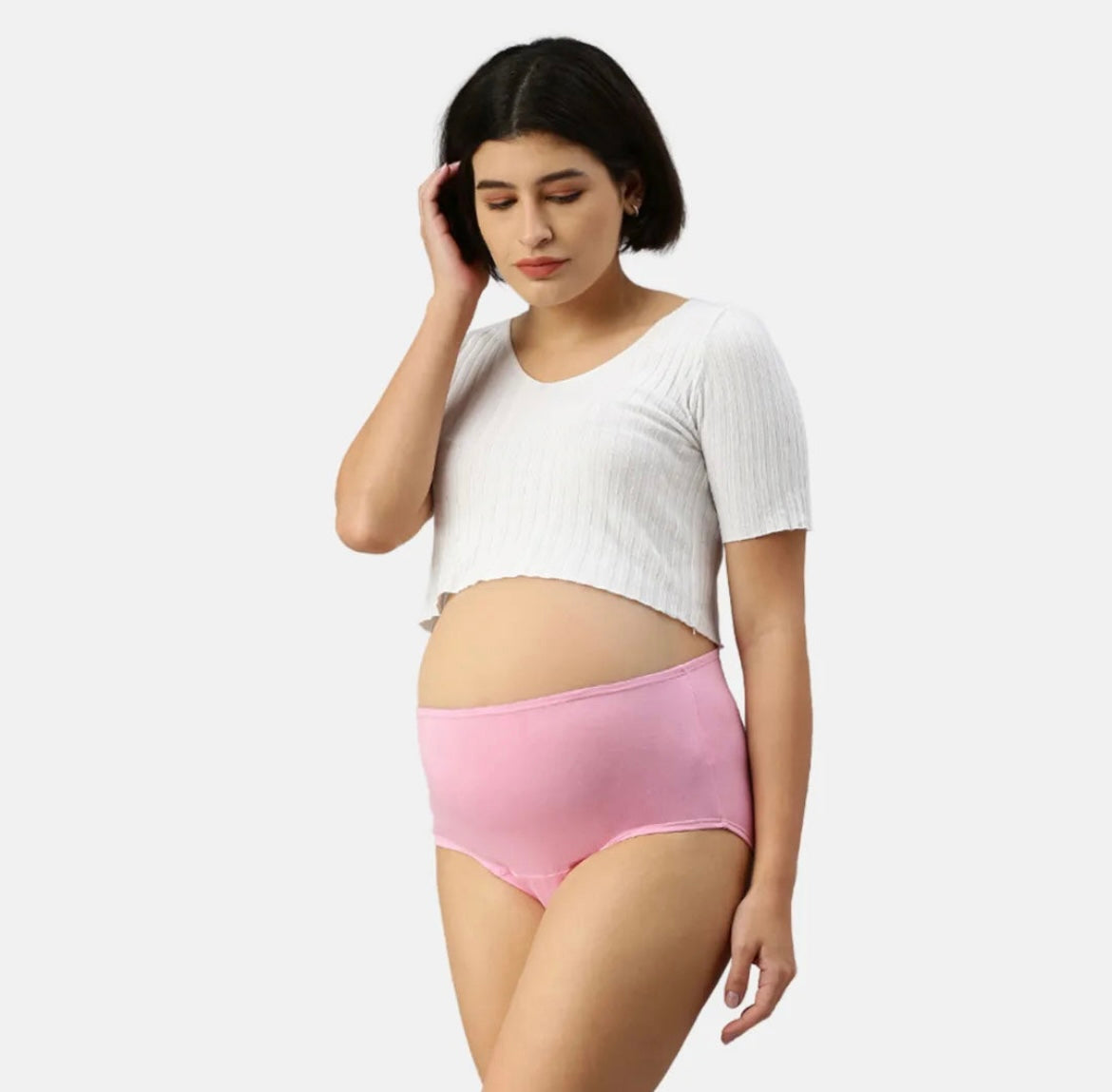 Maternity Hygiene Panty | Anti-Fungal | Quick-Drying - Light Pink