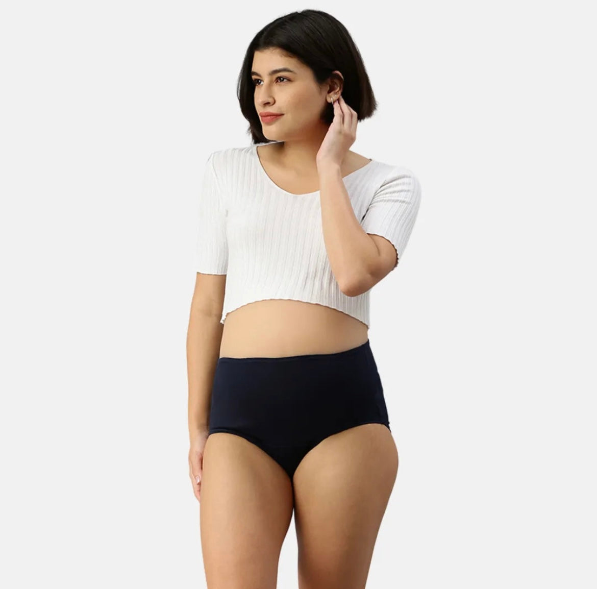 Maternity Hygiene Panty | Anti-Fungal | Quick-Drying - Navy Blue