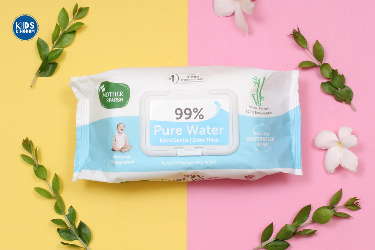 Mother Sparsh 99% Pure Water Wet wipes