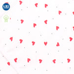 Muslin 8-Layer Infant Hooded Receiving Blanket | Red Heart 2