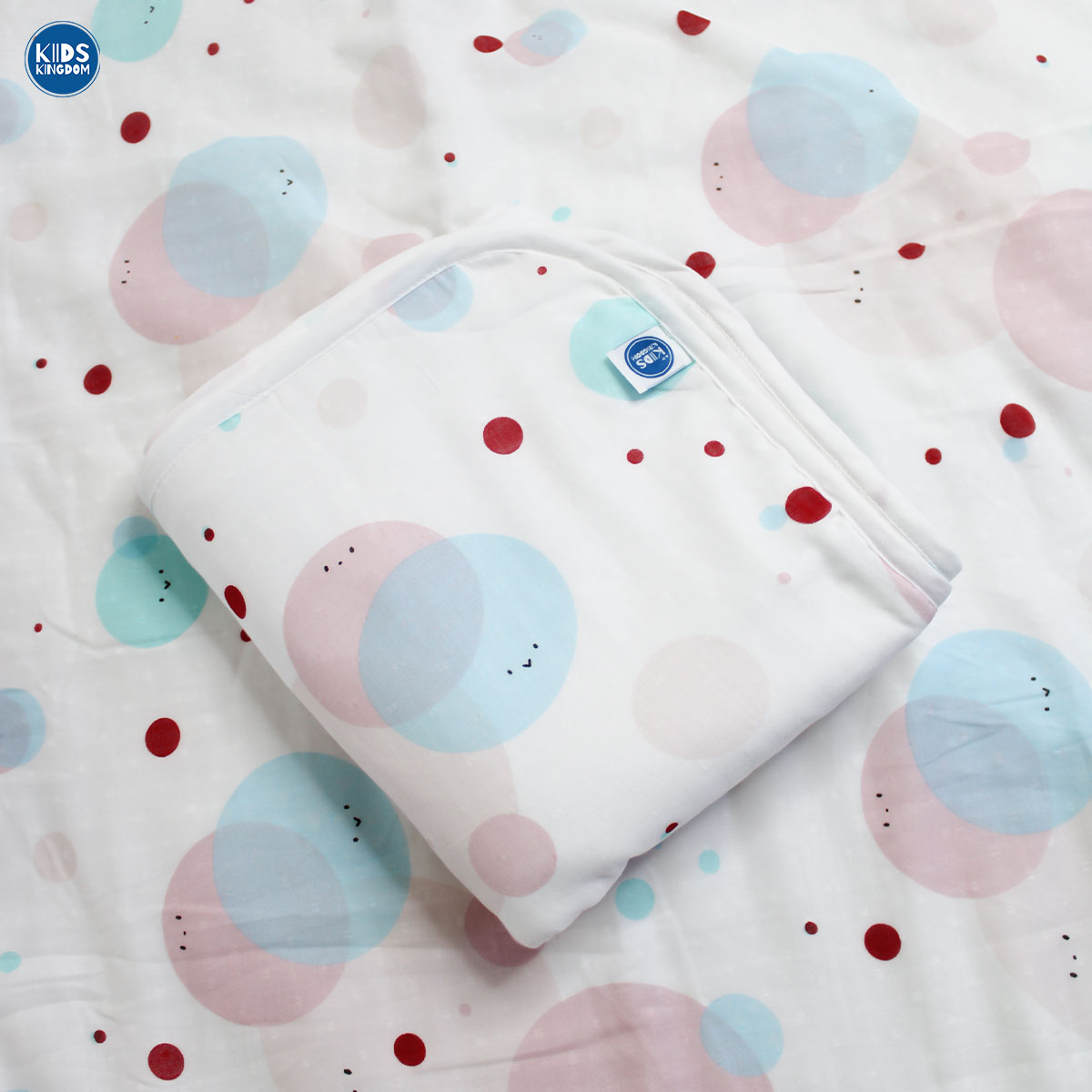 Muslin 8 Layer Blanket Bubbles