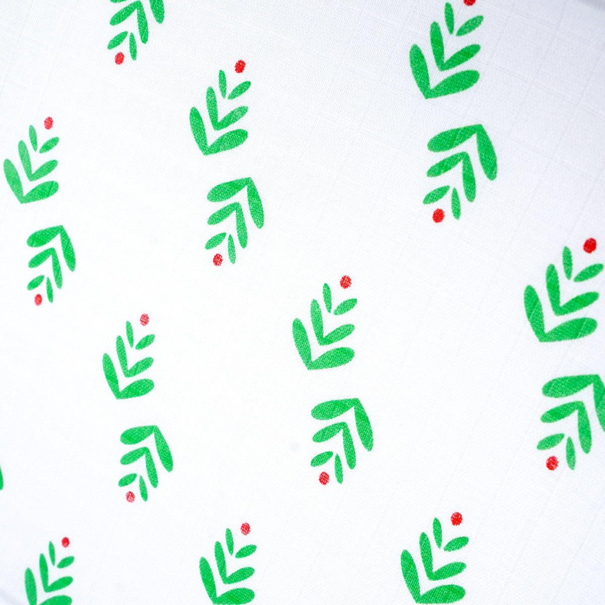 Muslin Baby Swaddle | Green Leaf 2