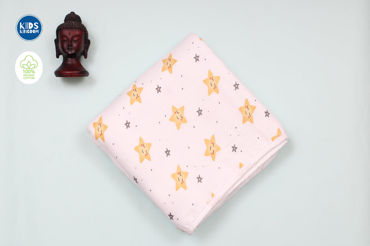 Muslin Blankets 8 Layer | Stars