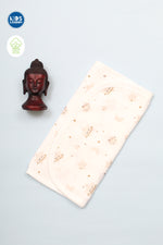 Muslin Burp Cloth | Brown Star 2