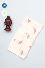 Muslin Burp Cloth | Flamingo 2