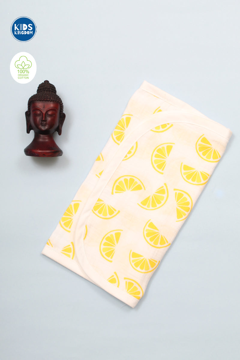 Muslin Burp Cloth | Lemonade 2