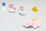 Muslin Cap Mitten Booties | ButterFly 2
