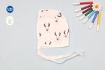 Muslin Cap Mitten Booties Set | Reindeer 2